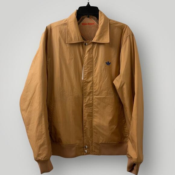 Adidas x Wales Bonner Reversible Harrington Jacket Plaid Beige Men's Medium NWT - Picture 5 of 10